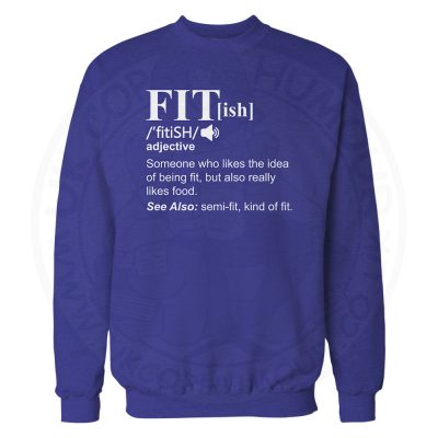 FIT[ish] Definition Sweatshirt - Royal Blue, 2XL