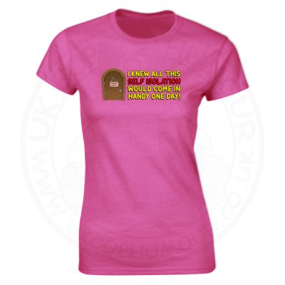 Ladies Self Isolation T-Shirt - Pink, 18
